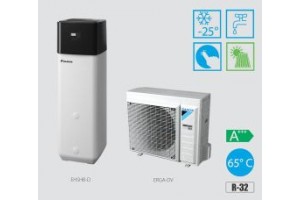 Daikin Altherma 3 ECH2O EHSXB08P50E-ERGA06EVH SOLAR 7, 74 kW su 477 L karšto vandens talpa, su vėsinimo funkcija, su 9kw tenu, 230V-400V Daikin Altherma 3 ECH2O EHSXB08P50E-ERGA06EVH SOLAR 7, 74 kW su 477 L karšto vandens talpa, su vėsinimo funkcija, su 9kw tenu, 230V-400V